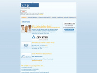 kph.at Webseite Vorschau