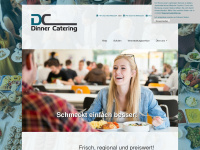 dinner-catering.de Webseite Vorschau