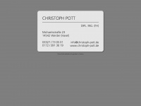 christoph-pott.de Webseite Vorschau