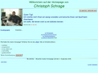 christoph-schrage.de Webseite Vorschau