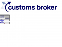 customs-broker.de Webseite Vorschau