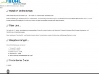 buhl-dienstleistungen.de Webseite Vorschau