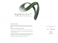 byteforms.de Webseite Vorschau
