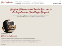 buhls-haeusle.de Webseite Vorschau