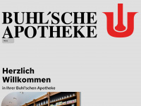 buhlsche-apotheke.de Webseite Vorschau