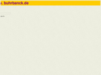buhrbanck.de Webseite Vorschau