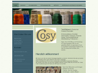 cosy-stickerei.de Webseite Vorschau