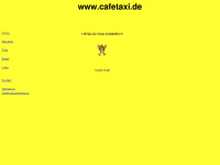 cafetaxi.de Webseite Vorschau