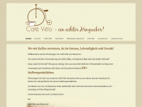 cafevelo-hannover.de Webseite Vorschau