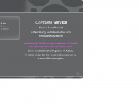 complete-service.de Webseite Vorschau