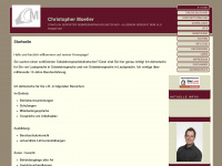 christopher-moeller.de Webseite Vorschau