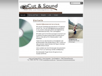 cut-sound.com Webseite Vorschau