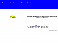 cars-motors.de Webseite Vorschau