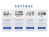 cottbus-apotheken.de Webseite Vorschau