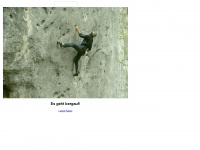 climbing-web.de Webseite Vorschau