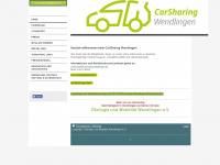 carsharing-wendlingen.de Webseite Vorschau