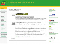 carsharing-zweitaelerland.de Webseite Vorschau