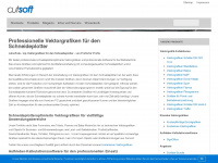 cutsoft.de Webseite Vorschau