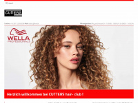 cutters-hair-club.de Webseite Vorschau