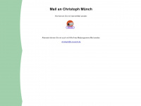 christophmuench.de Webseite Vorschau