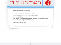 cutwoman.de Webseite Vorschau