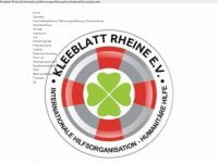 kleeblatt-rheine.de Webseite Vorschau