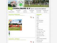 tsv-cadolzburg.de Webseite Vorschau