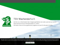 tsv-wachendorf.de Webseite Vorschau