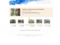 aquarelle-bruckner.com Webseite Vorschau
