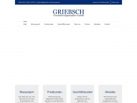 griebsch-versicherungen.de Webseite Vorschau