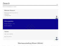 marinemuseum-mueritz.de Webseite Vorschau