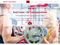 trainingsbuch.com Webseite Vorschau