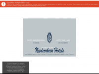 niederrhein-hotels.com Webseite Vorschau