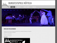 burgfestspiele-roetteln.de Webseite Vorschau