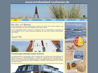 cuxhavenurlauber.de Webseite Vorschau