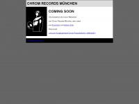 chrom-records.com Webseite Vorschau