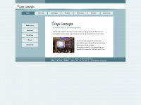 cajo-concepts.de Webseite Vorschau