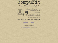 compufit-online.de Webseite Vorschau