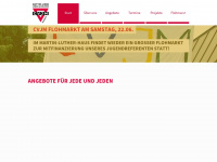 cvjm-marbach.com Webseite Vorschau