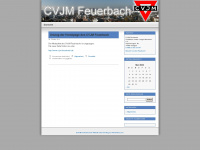 cvjmfeuerbach.wordpress.com Webseite Vorschau