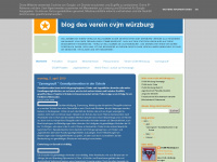 cvjmwuerzburg.blogspot.com Webseite Vorschau