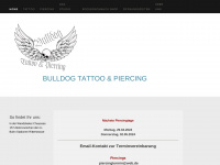 bulldog-tattoo.com Webseite Vorschau