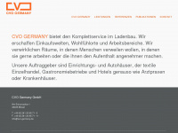 cvo-germany.de Webseite Vorschau