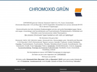 chromoxid.de Webseite Vorschau