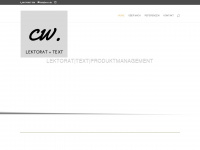 cw-r.de Webseite Vorschau