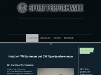 cw-sport.de Webseite Vorschau