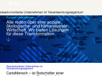 carta-mensch.de Webseite Vorschau