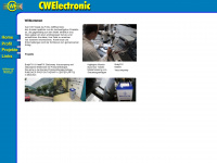 cwelektronik.de Webseite Vorschau