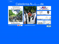 caledonia-nl.de Webseite Vorschau