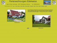 edelweiss-harz.de Webseite Vorschau